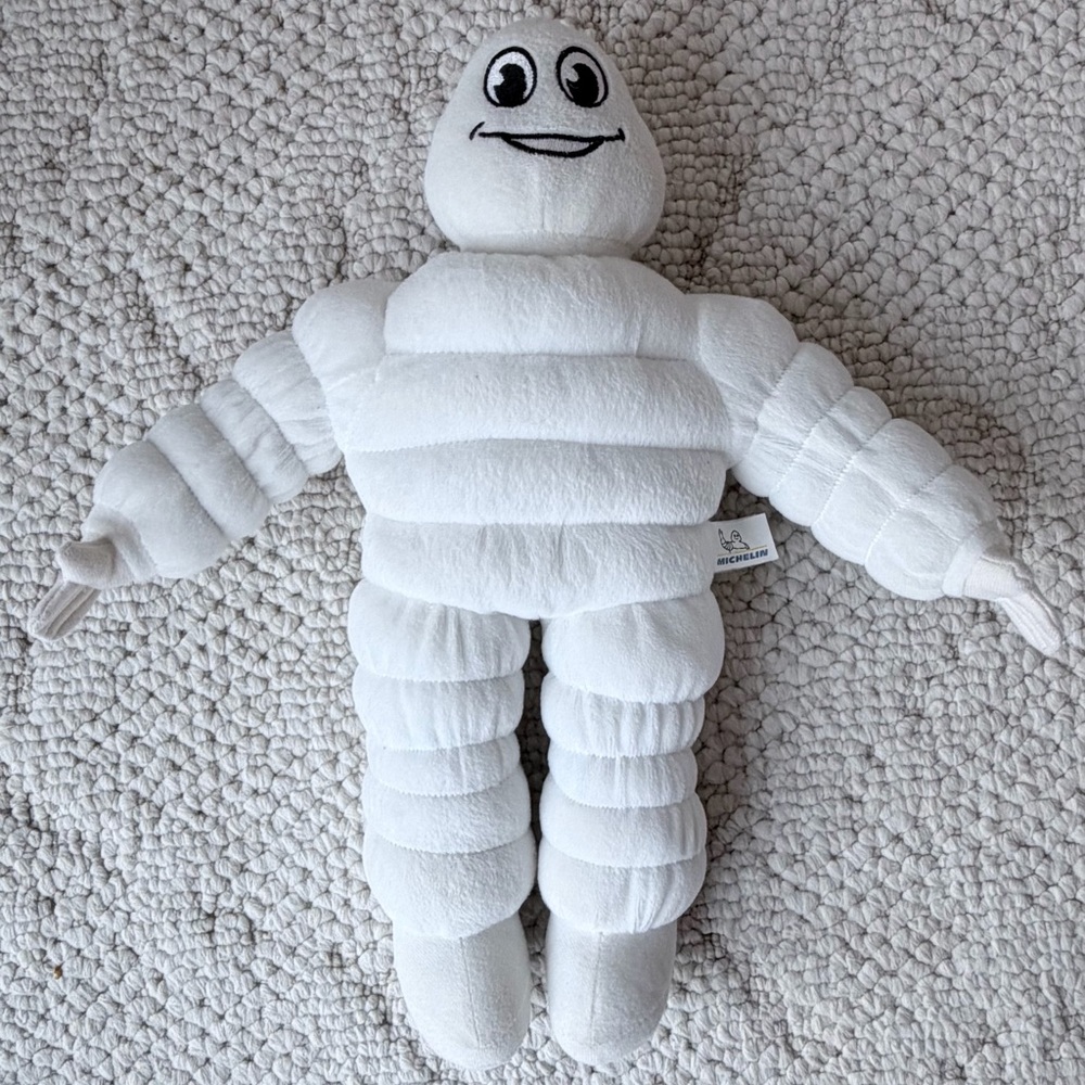 Michelin Man Stuffed Plush Toy